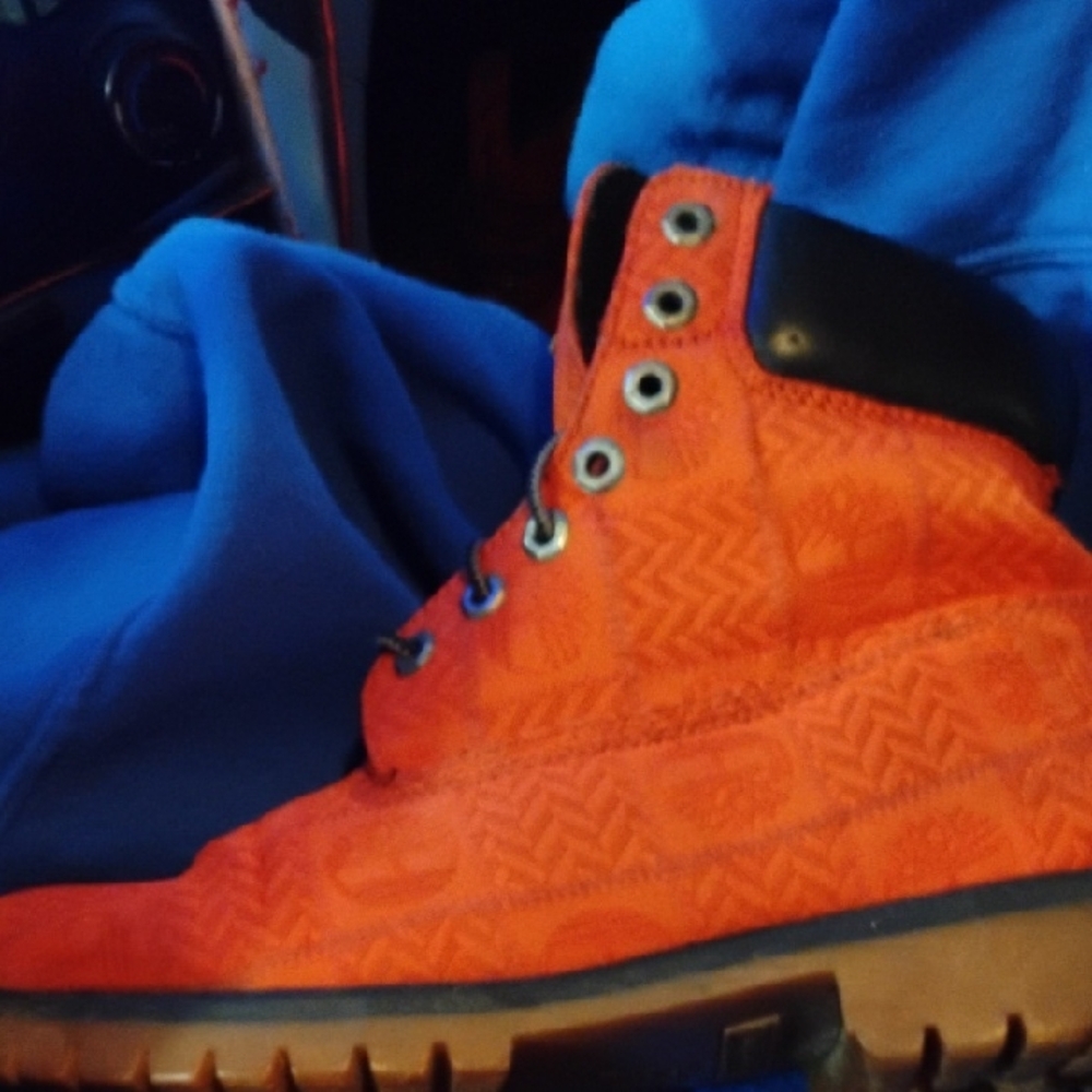 Timberland Orange Boots